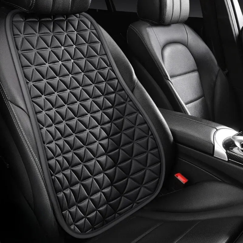 3D Suspended  Car Seat Cushion with Embossed Pattern,Separate Bottom Seat Cushion and Back Cushion Fit for Most Cars